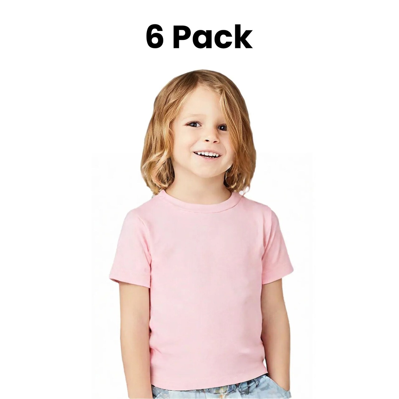 BELLA + CANVAS Infant Jersey Lightweight Airlume Cotton Soft Baby Everyday Comfort T-Shirt